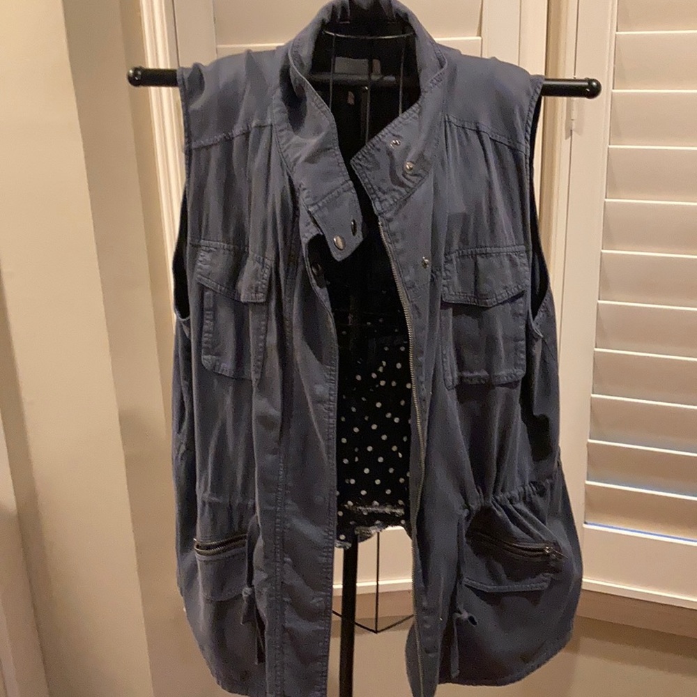 Carlson Vest with cinch waist